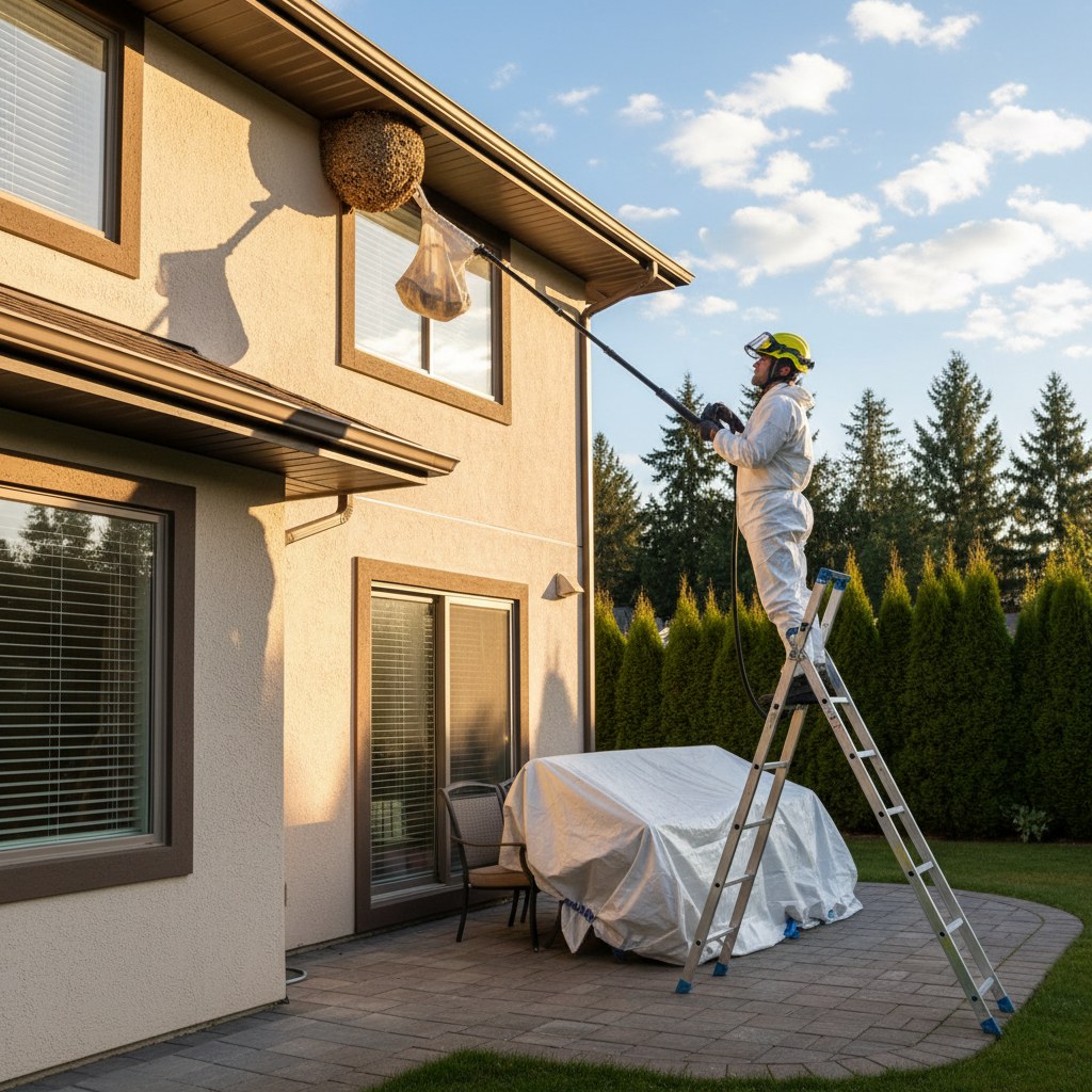 Wasp & Hornet Removal at Sentinel Guard in Lake Oswego, OR
